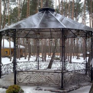 Бесідка / Альтанка металева шестигранна