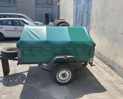 Штора ПВХ на вуличному складі