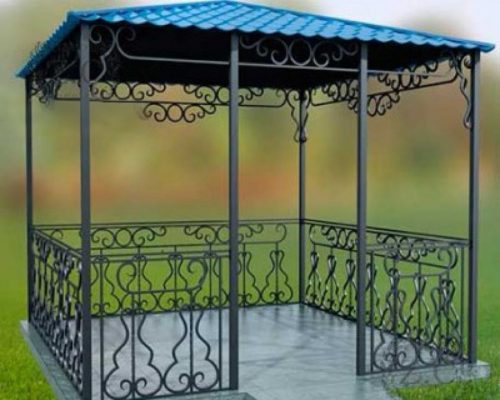 Бесідка / Альтанка металева квадратна