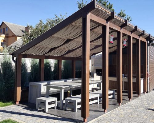 Тераса деревʼяна