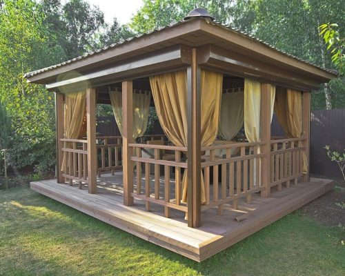 Бесідка / Альтанка деревʼяна